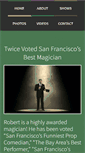 Mobile Screenshot of magiciansanfrancisco.com